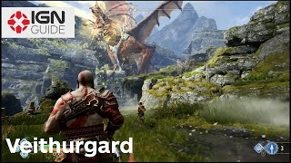 God of War  Veithurgard  Otr’s Imprisonment Walkthrough  Part 1 [upl. by Onaicul114]