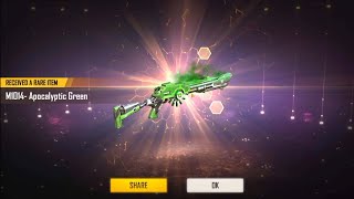 💥 M1014 Return Incubator 💥 I Got My Onetap Green M1014 Apocalyptic Green  FreeFire [upl. by Charlean]