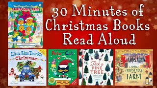 🎄30 Minutes of Christmas Books Read Aloud for Kids 5 Books in One Video [upl. by Oznerol214]