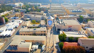 The 5 Major Movie Studios of Los Angeles Drone Video Tour and Historical Guide [upl. by Yekciv94]