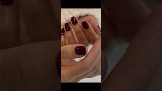 Elegant nails idea😌❤❤😌 elegantnailssrilankatrendingfypyoutubefashionlanka [upl. by Aitnuahs]