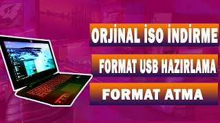 Windows 7 Orjinal İso İndirme ve Format Atma [upl. by Nobe95]