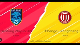 Chinese Super League  Nantong Zhiyun FC vs Chengdu Rongcheng FC 🔴Live Match Today⚽🎬 [upl. by Darrel614]