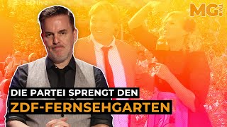 Kiewel überfordert DIE PARTEI crasht den ZDFFernsehgarten [upl. by Ariaj]