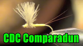 CDC Comparadun Dry Fly Tying Instructions and How To Tie Tutorial [upl. by Yentrac487]