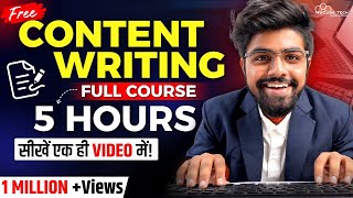 Content Writing Complete Course  How to become a Content Writer in 2024  SEO Writing Tutorial [upl. by Yrailih775]