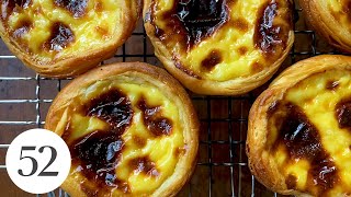 How to Bake the Perfect Pastel de Nata  At Home With Us [upl. by Ahsinom]