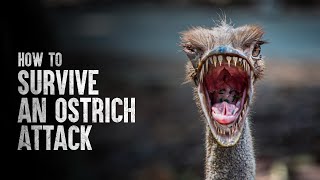 How to Survive an Ostrich Attack [upl. by Aikahc]