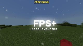 FPS A Fps Boost Texture Pack For MCPE 119  Darkxx [upl. by Ruzich]