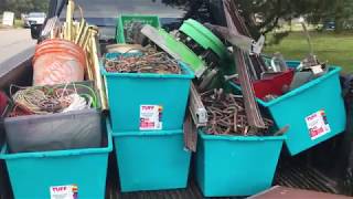 1750lbs NonFerrous Scrap Load In F150  Scrapping In Canada [upl. by Ecnarolf436]