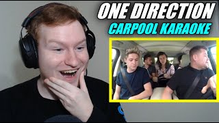 One Direction  Carpool Karaoke REACTION [upl. by Ordnazil]