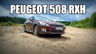 Peugeot 508 RXH HYbrid4 – hybryda z napędem na 4 koła PL – test i jazda próbna [upl. by Garlan]