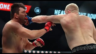 MATT MITRIONE vs SERGEI KHARITONOV HL [upl. by Yeffej506]