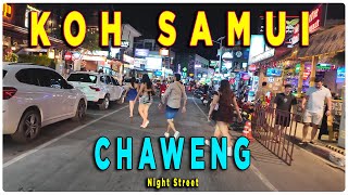 Koh Samui Chaweng Street October 2024 [upl. by Oiramel]