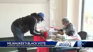 Democrats Republicans campaign for support from Milwaukees Black voters [upl. by Airdnua671]