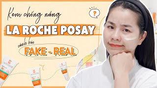 Phân Biệt Kem Chống Nắng La Roche Posay Anthelios AntiShine Real Và Fake ♡ Quin [upl. by Hrutkay57]