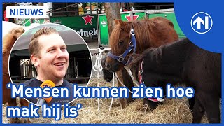 Op de paardenmarkt in Roden wordt de verkoop met handjeklap beklonken [upl. by Borrell338]