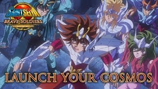 Saint Seiya Brave Soldiers  PS3  Launch your cosmos Launch Trailer [upl. by Utimer]