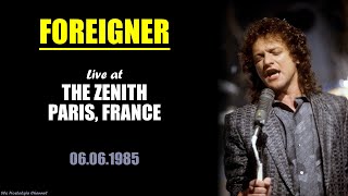 Foreigner  Live in Paris 06061985 [upl. by Rickart798]