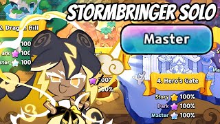 Can LEGENDARY Stormbringer Cookie Solo Master Mode [upl. by Raama902]