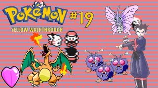 Pokemon Yellow Walkthrough Part 19  Leader Koga and Charizard [upl. by Nava]