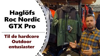 Haglöfs Roc Nordic GTX Pro Jacket Men  Til de hardcore outdoor entusiaster [upl. by Vernita]