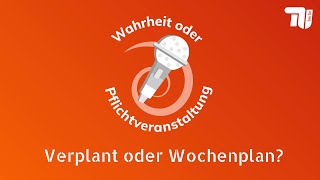 Podcast Verplant oder Wochenplan Tipps für ein produktives Studium [upl. by Kreda]