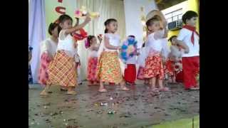 Folk dance performed by nursery [upl. by Norvil]