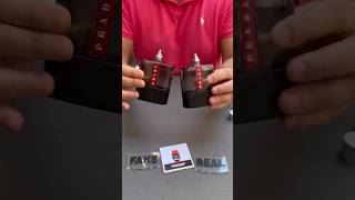 Fake vs Real Prada Luna Rossa Carbon Perfume [upl. by Gardia208]