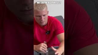 Kurt Caz drinking whisky on Not Bothered Podcast [upl. by Ronnie]