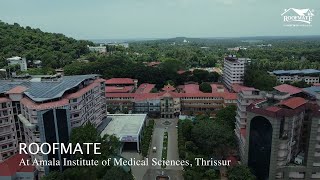 Roofmate  Amala Institute of Medical Sciences Thrissur  Sandwich Roofing Sheet [upl. by Neetsirhc]