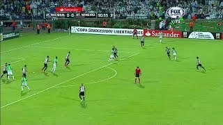 Atlético Nacional 1  0 Atlético Mineiro Copa Libertadores 2014 [upl. by Anerec]