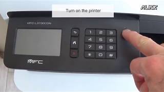 How to reset Toner Cartridge Brother MFCL3710 3730 3750 [upl. by Amlas]