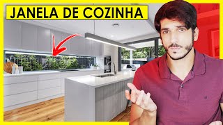 JANELA PARA COZINHA PLANEJADA  COMO FAZER VENTILAÇÃO NATURAL [upl. by Agathe887]