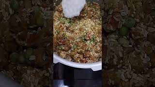 Soya rice biriyani soyachunk easyrecipe youtube shorts viralsong [upl. by Wescott]