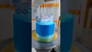 printed christening cake decorating ideas Birthday cake christeningcake birthdaycake simplecakes [upl. by Ainimre]