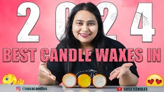 Candle Making 101 Best Candle Waxes for Candle Making In Hindi [upl. by Revlis]