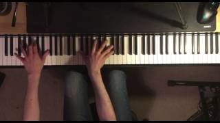 MESHUGGAH  Dancers to a Discordant System piano cover [upl. by Novehc]