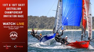 13ft and 16ft Skiff Nationals INVITATION RACE [upl. by Bonnee]