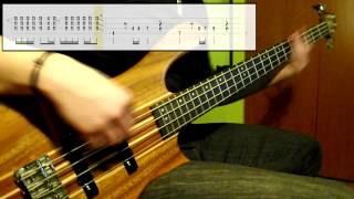 Red Hot Chili Peppers  Snow Hey Oh Bass Cover Play Along Tabs In Video [upl. by Sonny]