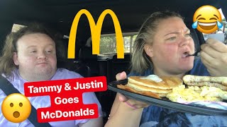 Tammy amp Justin Goes McDonalds  MUKBANG [upl. by Raimondo]