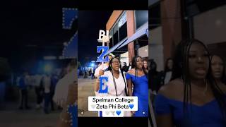 Spelman College Zeta Phi Beta 💙🤍🕊️ [upl. by Theressa]