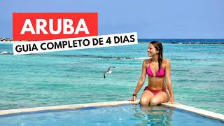 O que fazer em ARUBA no Caribe  Roteiro completo com praias passeios restaurantes e dicas [upl. by Oliva496]