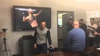 Conor McGregor fights Dana White virtually [upl. by Esirtal882]