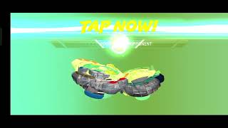 Beyblade burst appAce dragon VS Unicrest [upl. by Amilah]