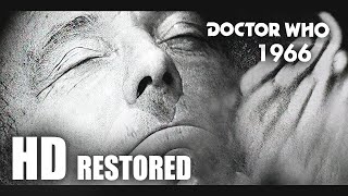 Doctor Who 1966 HD First Doctor Regeneration  The Tenth Planet  William Hartnell  Classic Who [upl. by Ettevets]