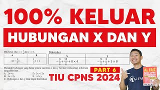 SOAL CPNS 2024 TIU HUBUNGAN X DAN Y [upl. by Airda]