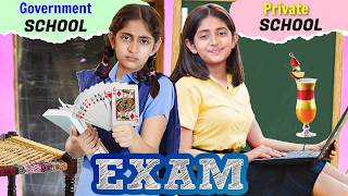 School Exams  PRIVATE VS SARKARI School  MyMissAnand [upl. by Mateo]