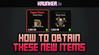 How to REDEEM Puppet Master amp Nuke Tamer  Krunkerio Black Market [upl. by Moorish]