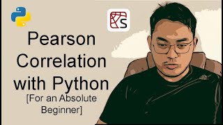 Easy way to do Pearson correlational analysis using Python for an absolute beginner [upl. by Ytram]